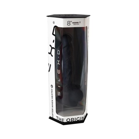 Dildo - Black Model 1 (8'') Dildo - Black Model 1 (8'')