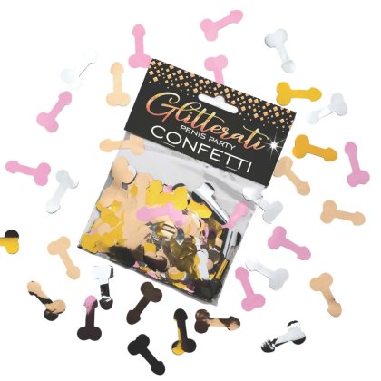 Konfetti peniski - GLITTERATI, Penis Confetti