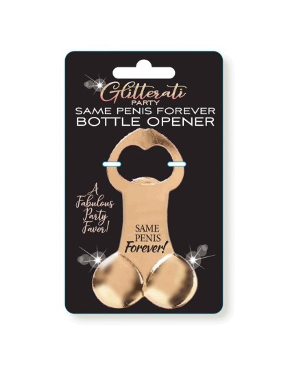 Otwieracz do butelek penis - Glitterati Penis Bottle Opener