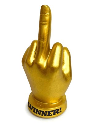 Trofeum - Golden F-U Finger Trophy