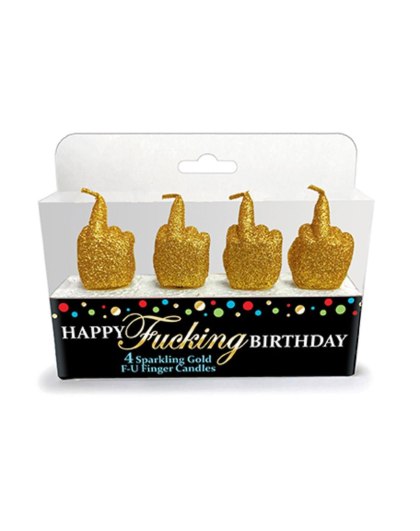 Świeczki - Happy F'ing Birthday Candle Set