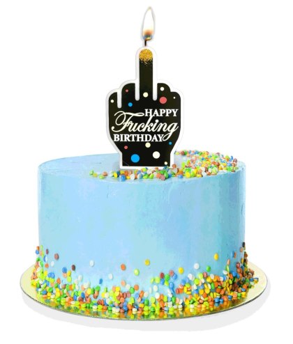 Świeczka - Happy F'ing Birthday Candle