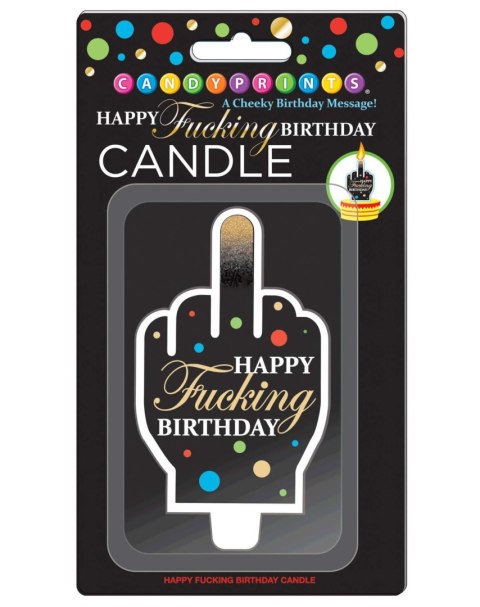 Świeczka - Happy F'ing Birthday Candle