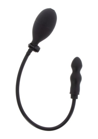 Korek analny pompowany - Inflatable Bulb Plug Starter Black