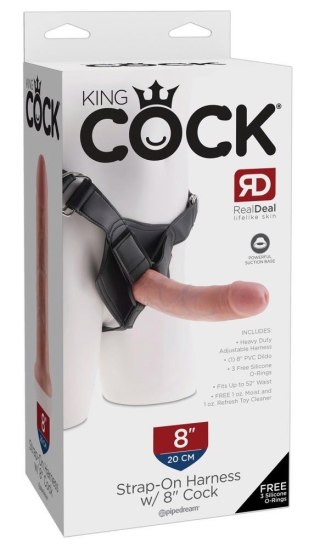 King Cock Strap-On 8" - 20 cm