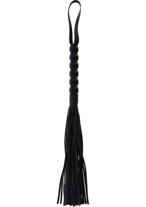 Pejcz - Long Beaded Flogger Whip Black Pejcz - Long Beaded Flogger Whip Black