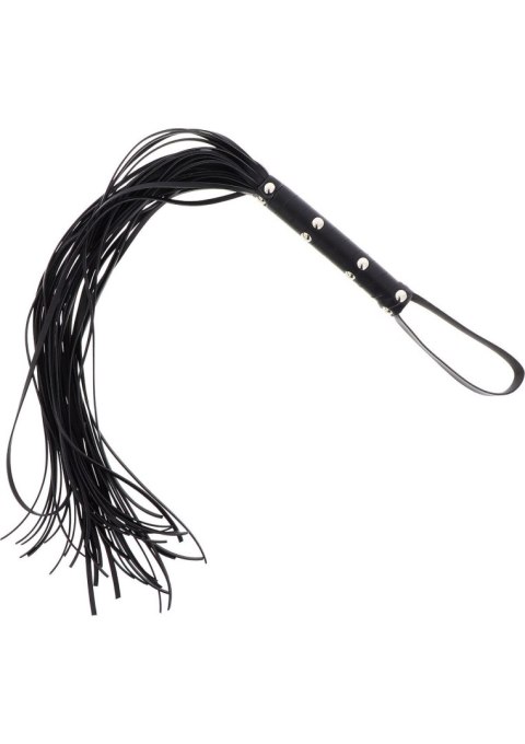 Pejcz - Long Studded Flogger Whip Black Pejcz - Long Studded Flogger Whip Black