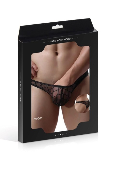 MEN'S BRIEFS MP061 BLACK (Size: L) MEN'S BRIEFS MP061 BLACK (Size: L)