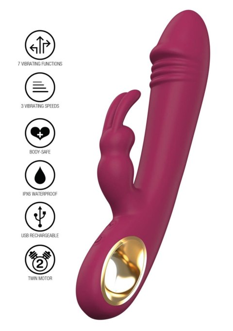 Wibrator - Taygeta Pleasure Rabbit Fuchsia Wibrator - Taygeta Pleasure Rabbit Fuchsia