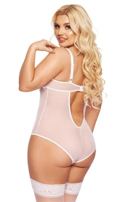 Softline - Body Amanda - white 2XL