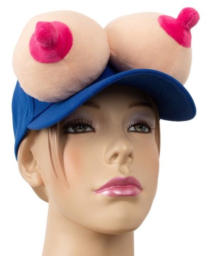 Czapka piersi - Baseball Cap Boobs