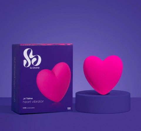 So Divine - Je t'aime Couple's Heart Vibrator