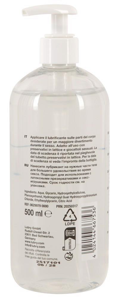 Just Glide - Lubrykant na bazie wody - Toylube 500 ml