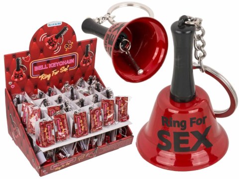 Metalowy brelok - Dzwonek na seks