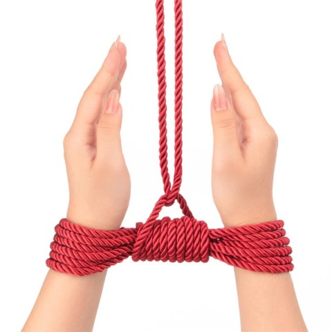 Lina - Rebellion Reign Crimson Silky Bondage Rope
