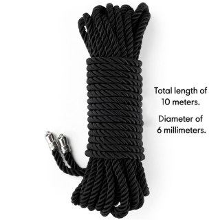 Lina - Rebellion Reign Ebony Silky Bondage Rope