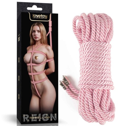 Lina - Rebellion Reign Rose Silky Bondage Rope