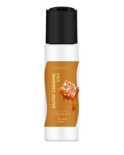 Lubrykant smakowy - DRIMINALS KISS SALTED CARAMEL 30 ml