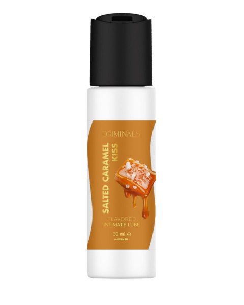 Lubrykant smakowy - DRIMINALS KISS SALTED CARAMEL 30 ml