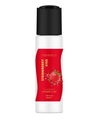 Lubrykant smakowy - DRIMINALS KISS STRAWBERRY 30 ml