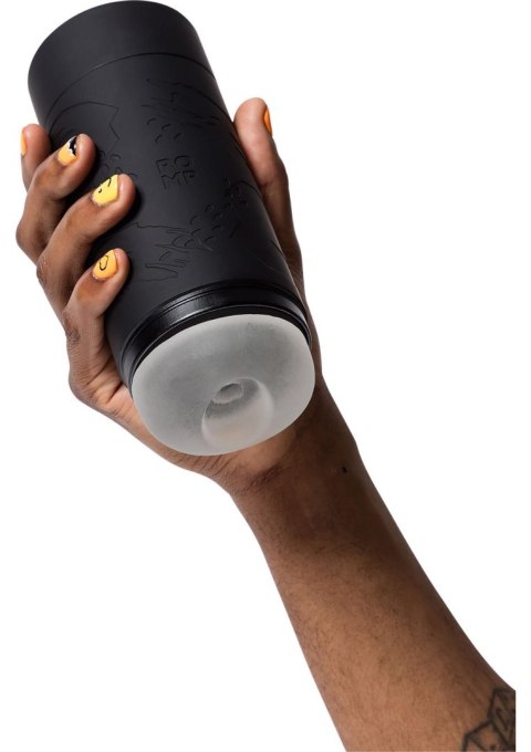 Dash Black - masturbator z naturalnym efektem ssania