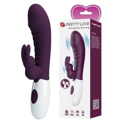 PRETTY LOVE - Naughty Bunny 30 functions Dark Purple