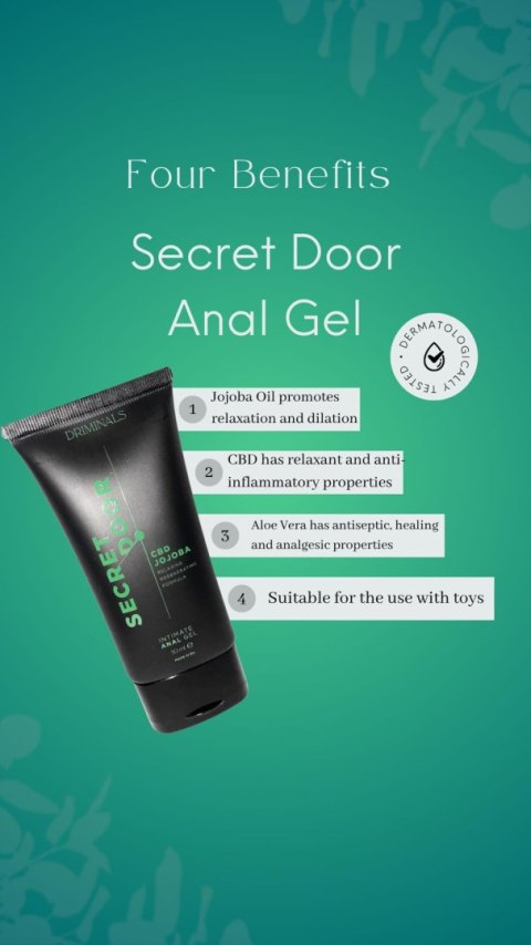 Lubrykant na bazie wody - SECRET DOOR CBD*JOJOBA 50 ml
