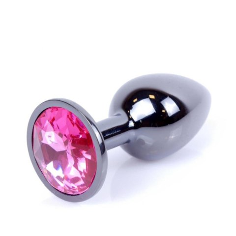 Plug - Jewellery Dark Silver PLUG - Pink