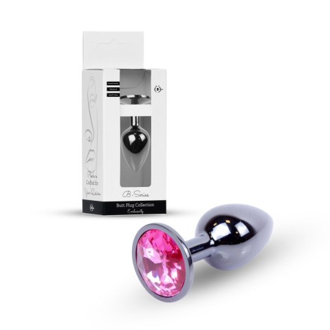 Plug - Jewellery Dark Silver PLUG - Pink