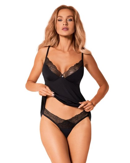 Obsessive - Komplet - Bella Rou top i figi XS/S