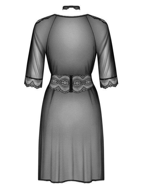 Obsessive - Szlafrok - Lucita peniuar czarny S/M
