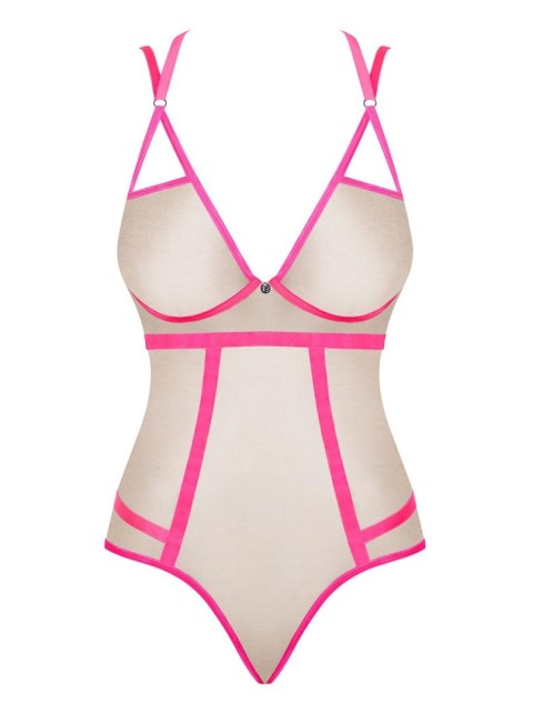 Obsessive - Body - Nudelia body różowe S/M Obsessive - Body - Nudelia body różowe S/M