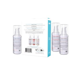 Exsens - Zestaw 3 rozgrzewających olejków do masażu - LET'S TRAVEL! (Strawberry, Hot Vanilla, Coconut) 3 x 30ml