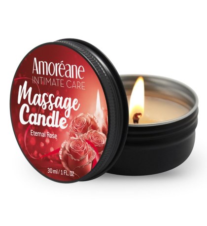 Amoreane - Świeca do masażu - Massage Candle Eternal Rose 30ml