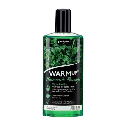 JoyDivision - Rozgrzewający olejek do masażu - WARMup Mint 150 ml