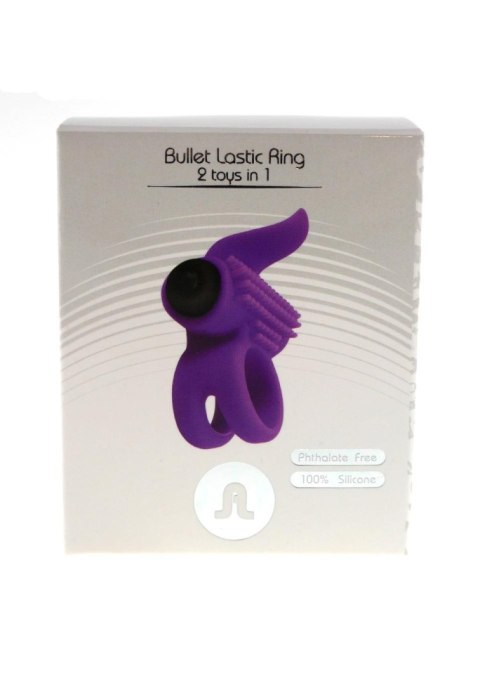 Pierścień-Wibrator - Bullet Lastic Ring.Func:1.Medical Silicon. Violet Pierścień-Wibrator - Bullet Lastic Ring.Func:1.Medical Silicon. Violet