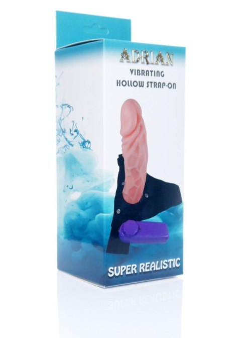 Proteza-Hollow Strap-on Adrian vibrating Proteza-Hollow Strap-on Adrian vibrating