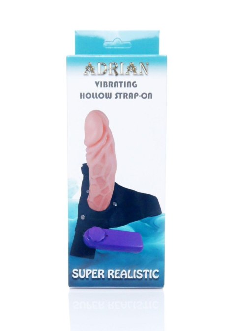 Proteza-Hollow Strap-on Adrian vibrating Proteza-Hollow Strap-on Adrian vibrating