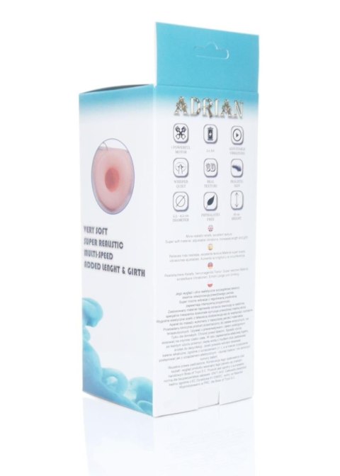Proteza-Hollow Strap-on Adrian vibrating Proteza-Hollow Strap-on Adrian vibrating
