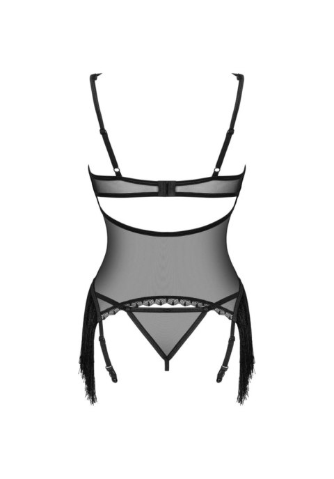 Obsessive - Gorset - Sherila gorset i stringi XL/2XL Obsessive - Gorset - Sherila gorset i stringi XL/2XL