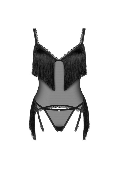 Obsessive - Gorset - Sherila gorset i stringi XS/S Obsessive - Gorset - Sherila gorset i stringi XS/S