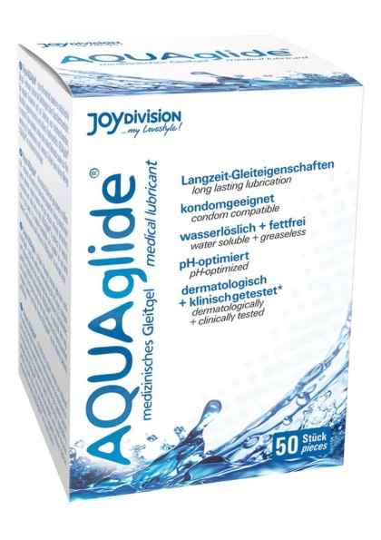 JoyDivision - Żel na bazie wody - AQUAglide, 50 Portions bag