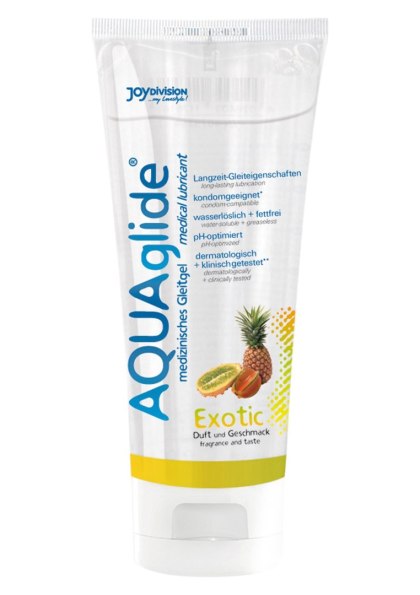 JoyDivision - Żel smakowy - AQUAglide Exotic, 100 ml