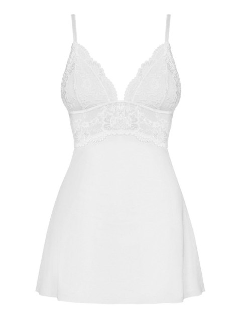 Obsessive - Babydoll - 810-BAB-2 babydoll i stringi biała S/M Obsessive - Babydoll - 810-BAB-2 babydoll i stringi biała S/M