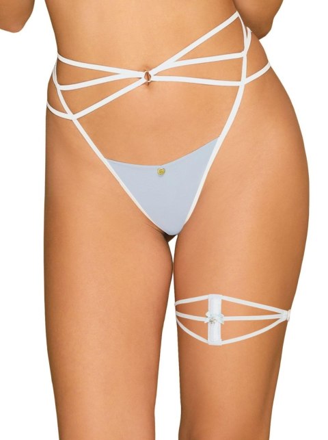 Obsessive - Podwiązka - A760 podwiązka biała L/XL Obsessive - Podwiązka - A760 podwiązka biała L/XL