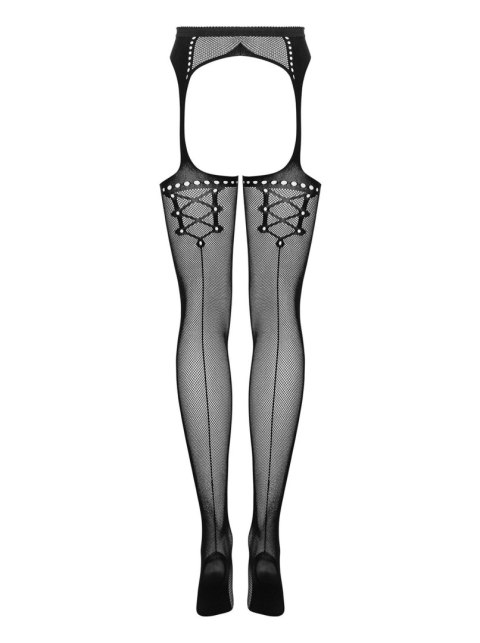 Obsessive - Pończochy - Garter stockings S314 czarny S/M/L Obsessive - Pończochy - Garter stockings S314 czarny S/M/L