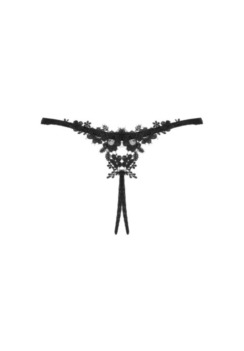 Obsessive - Stringi - Celia Noir crotchless thong XL/2XL Obsessive - Stringi - Celia Noir crotchless thong XL/2XL
