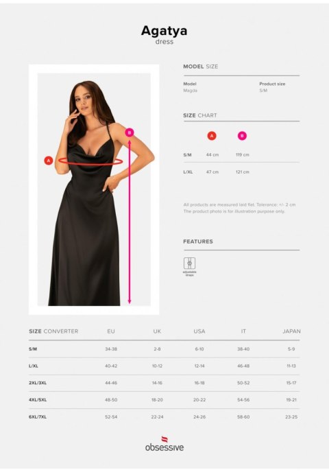 Obsessive - Sukienka - Agatya sukienka S/M Obsessive - Sukienka - Agatya sukienka S/M