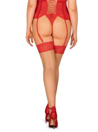 Obsessive - Pończochy - Blossmina pończochy 4XL/5XL