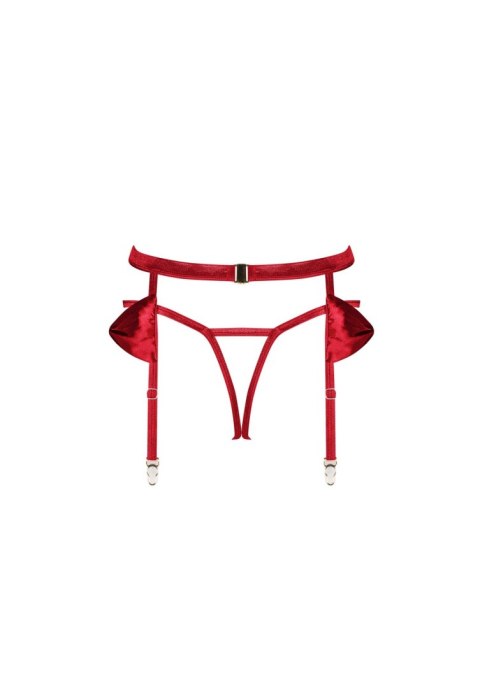 Obsessive - Pas do pończoch - Rubinesa pas i stringi S/M